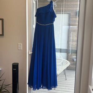 Brand New Royal Blue Christina Wu dress!